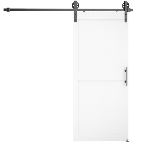 Homcom porta scorrevole stile - porta,