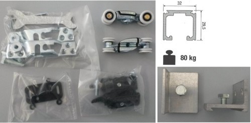 Kit scorrevoli porte - kit,