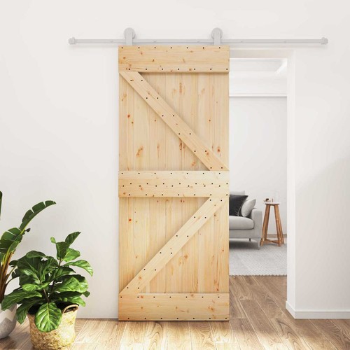 Porta scorrevole naturale - porta, e