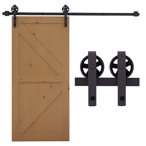 Homcom kit porta scorrevole - homcom,