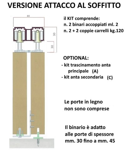 200 binario duplex - cm., kit