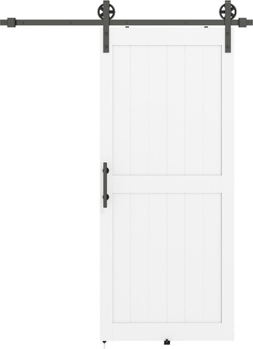 Porta scorrevole country con - scorrevole,