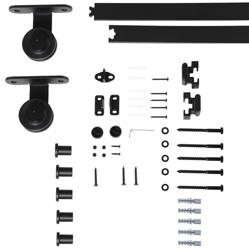Homcom kit porte scorrevoli - porte,