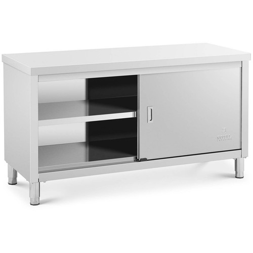 Tavolo armadiato acciaio inox - tavolo,